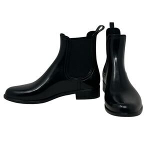Aldo Brilasen Chelsea Black Rain Booties Size 37 -7